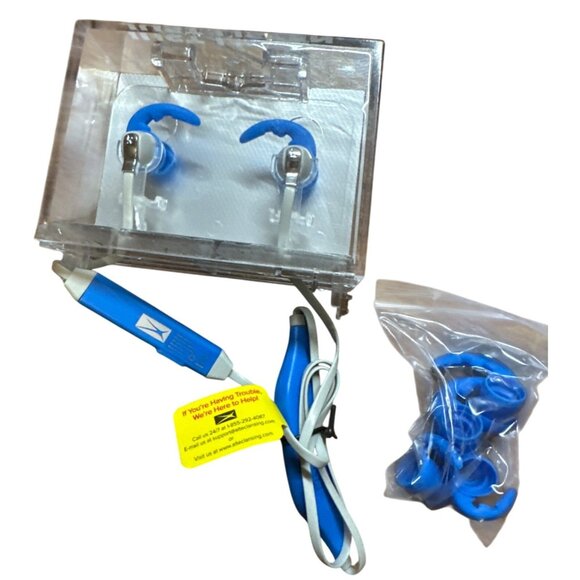 Altec Lansing IPX6 Waterproof Bluetooth Wireless Earphones Blue #MZW101 (NEW) - Picture 2 of 5